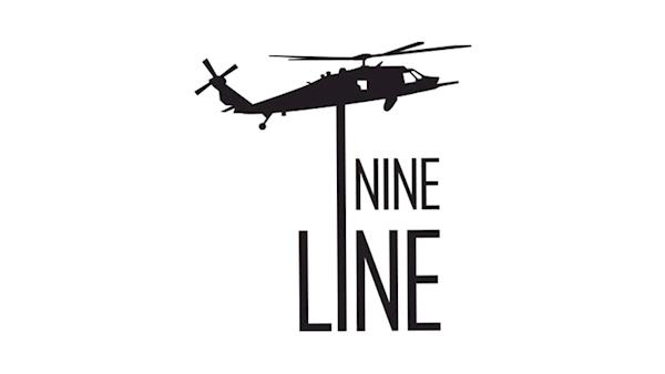 Nine Line Logo on a White Background